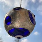 Turks oog blauw glas glazen bol bal nazar (Ø ongeveer 9 cm), Antiek en Kunst, Ophalen of Verzenden