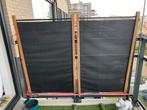 Zonneschermen/windschermen balkon of tuin, Ophalen of Verzenden, Zo goed als nieuw, Hout, 150 tot 200 cm