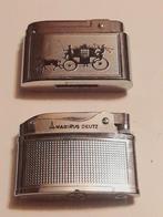 Twee oude aanstekers - Magirus Deutz & Oldtimer, Ophalen of Verzenden, Gebruikt, Aansteker