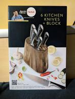 Tefal Jamie Oliver Messenset 6-delig incl. Messenblok, Ophalen of Verzenden, Nieuw