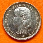 Nederland 10 Cent dubbeltje 1893 Wilhelmina zilver kwaliteit, Ophalen of Verzenden, Koningin Wilhelmina, 10 cent, Zilver
