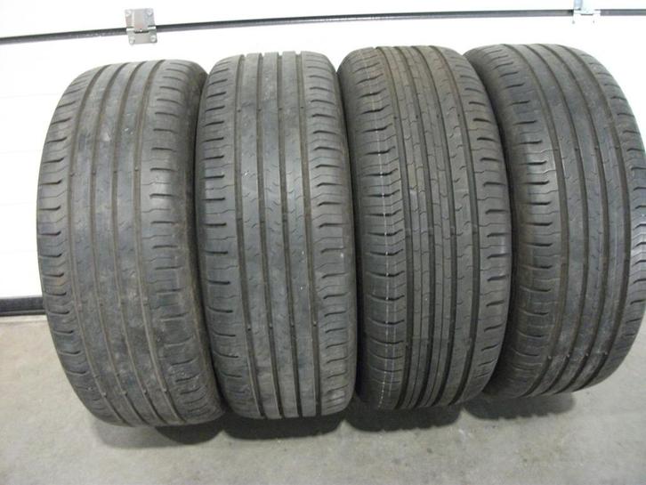 4 x 205/55 16" continental zomerbanden 4 x 6/7mm!, Auto-onderdelen, Banden en Velgen, Band(en), Zomerbanden, 16 inch, 205 mm, Personenwagen