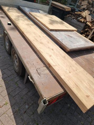 Grenen panelen - 3 stuks beschikbaar voor biedingen