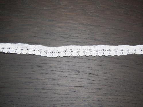 Ruim 2 meter vintage wit kant 1 cm breed NIEUW, Hobby en Vrije tijd, Naaien en Fournituren, Nieuw, Kant, Ophalen of Verzenden