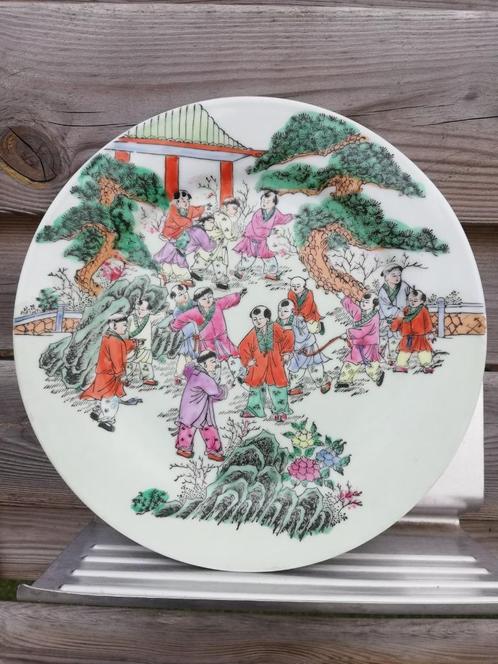 Chinees porseleinen bord China Chinese  Qianlong stempel, Antiek en Kunst, Antiek | Porselein, Verzenden