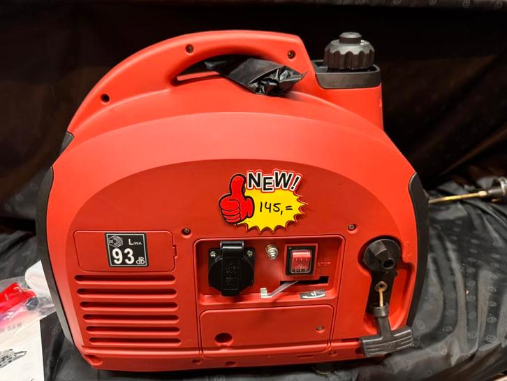 Camping generator, Doe-het-zelf en Verbouw, Aggregaten, Nieuw, Benzine, Minder dan 5 kVA, Geluidgedempt, Ophalen