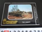 sticker Leger Landmacht AB015 Tank Leopard II  *, Verzamelen, Ophalen, Zo goed als nieuw