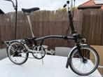 Te koop vouwfiets: Brompton met naafdynamo., Brompton, 16 tot 18 inch, Versnellingen, Ophalen of Verzenden