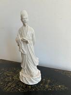 Porseleinen Blanc de Chine beeld van een Oosterse wijze, Antiek en Kunst, Kunst | Niet-Westerse kunst, Ophalen of Verzenden