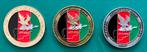 3 coins korps commandotroepen SOAT 2018-2021, Verzenden, Landmacht, Nederland, Embleem of Badge