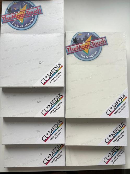 CL MEDIA STICKER MATERIAAL voor Laserprinter, Hobby en Vrije tijd, Overige Hobby en Vrije tijd, Nieuw, Ophalen