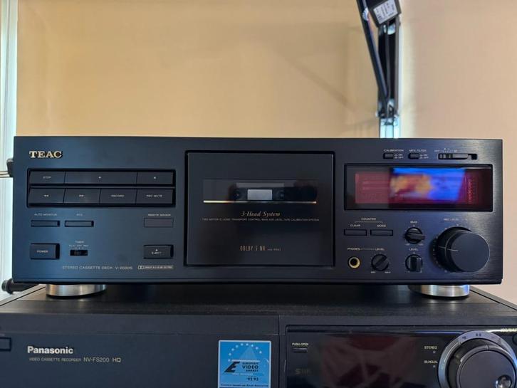 TEAC Stereo Cassette Deck V-2030S, Audio, Tv en Foto, Cassettedecks, Enkel, Overige merken, Tiptoetsen, Tape counter, Ophalen