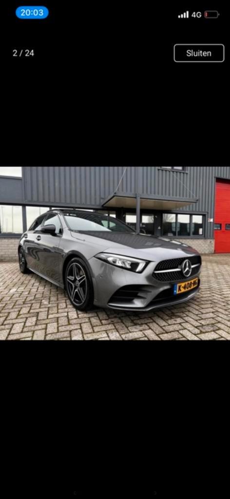 Mercedes-Benz A-Klasse A200 163pk 7G-DCT 2018 Grijs panorama, Auto-onderdelen, Carrosserie en Plaatwerk, Bumper, Mercedes-Benz