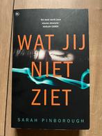 Sarah Pinborough - Wat jij niet ziet, Ophalen of Verzenden, Zo goed als nieuw, Sarah Pinborough