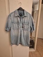 G-STAR overhemd spijker XL, Blauw, G-STAR, Ophalen of Verzenden, Gedragen