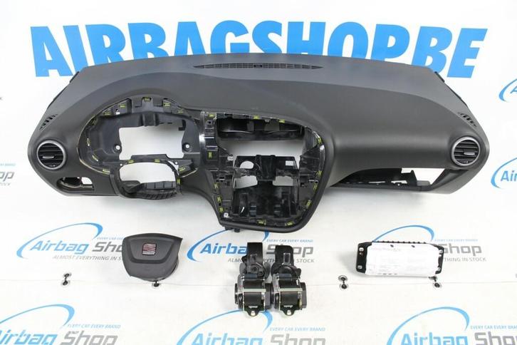 Airbag set - Dashboard Seat Leon 1P (2005-2012), Auto-onderdelen, Dashboard en Schakelaars, Gebruikt, Ophalen of Verzenden