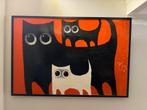 Groot schilderij van Ruslan Tsechoev, Antiek en Kunst, Ophalen of Verzenden