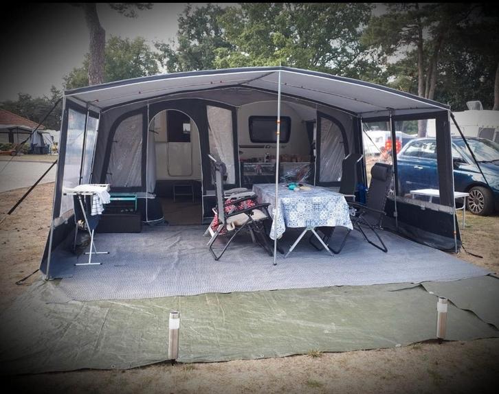 Sprite Cruzer Caravan 460 met Voortent , luifel en mover, Caravans en Kamperen, Caravans, Particulier, tot en met 2, Overige, Sprite