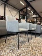 2 Nieuw Leolux Gyon eetkamerstoel Danza leer Design stoel, Huis en Inrichting, Stoelen, Leolux, Twee, Nieuw, Leer