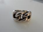 Ti Sento schakelring - maat 18,5 - 19, Sieraden, Tassen en Uiterlijk, Ringen, 18 tot 19, Gebruikt, Ophalen of Verzenden, Dame