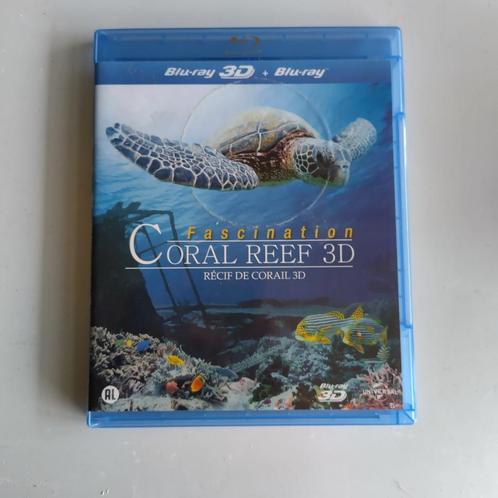 C5) Coral Reef 3D fascination - blu-ray, Cd's en Dvd's, Blu-ray, Zo goed als nieuw, 3D, Ophalen of Verzenden
