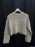 Zara trui gebreid/gehaakt 164 geel, Ophalen of Verzenden, Zo goed als nieuw, Meisje, Trui of Vest