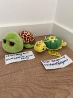 Schildpad pluche knuffels, Ophalen of Verzenden, Zo goed als nieuw, Overige typen