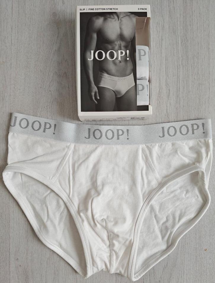 Joop! 3 Pack Briefs Slip Nieuw!, Kleding | Heren, Ondergoed, Boxer, Wit, Ophalen of Verzenden