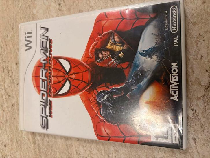 Spider-Man: Web of Shadows - Wii Game, Spelcomputers en Games, Games | Nintendo Wii, Gebruikt, Ophalen of Verzenden