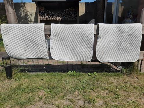 dressuur dekje maat Full wit en blauw, Dieren en Toebehoren, Paarden en Pony's | Dekens en Dekjes, Gebruikt, Dekje, Ophalen