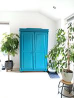 Blauwe Grenen Kast, Huis en Inrichting, Kasten | Overige, Ophalen, Gebruikt