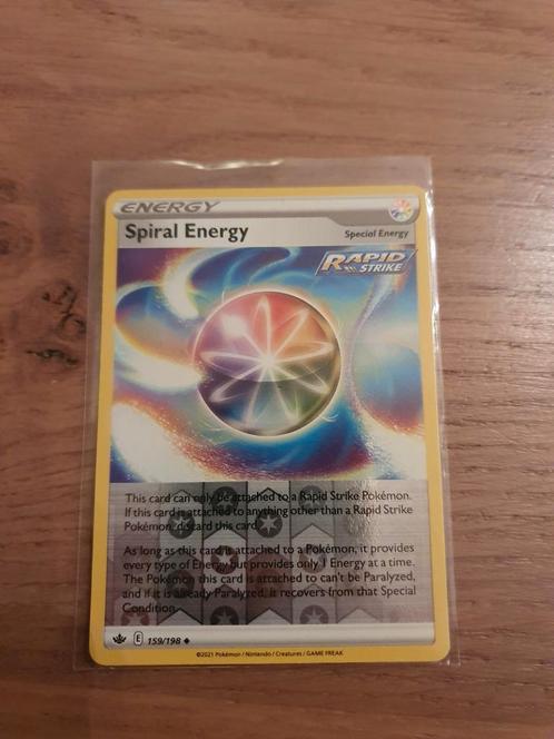 Pokemon Kaart Spiral Energy, Hobby en Vrije tijd, Verzamelkaartspellen | Pokémon, Zo goed als nieuw, Losse kaart, Ophalen of Verzenden