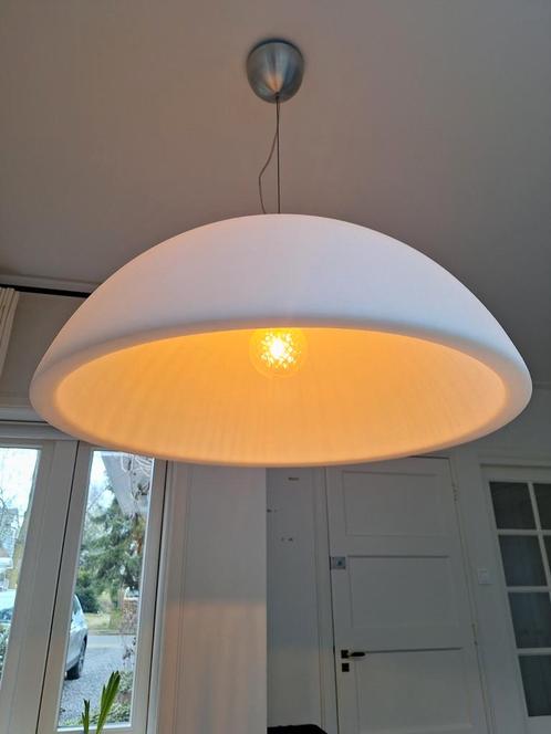 Kayradome 90 hanglamp met plafondkap, Huis en Inrichting, Lampen | Hanglampen, Gebruikt, 75 cm of meer, Ophalen