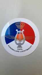 Kapel Koninklijke Luchtmacht, Verzamelen, Stickers, Ophalen of Verzenden, Zo goed als nieuw, Bedrijf of Vereniging