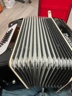 Parrot Accordeon - Toetsenaccordeon, Gebruikt, Overige formaten, Toetsaccordeon, Met koffer