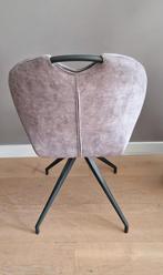 4 eetkamerstoelen zeer goede staat zwart., Huis en Inrichting, Stoelen, Ophalen, Zo goed als nieuw, Vier, Metaal