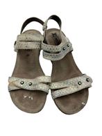 Mephisto sandalen 39, Mephisto, Zwart, Zo goed als nieuw, Sandalen of Muiltjes