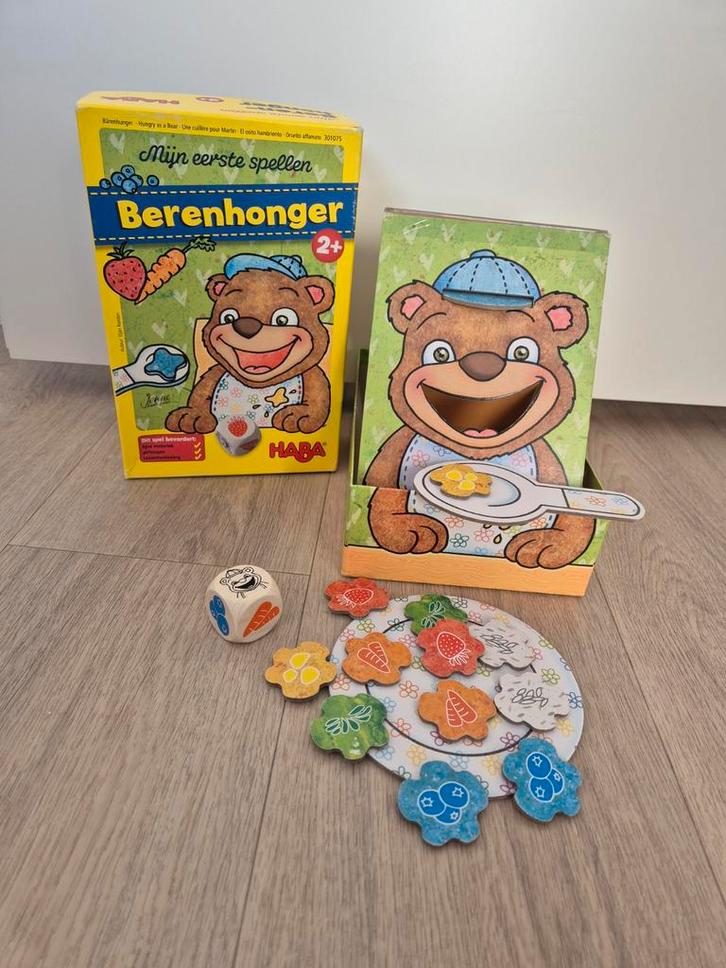 Berenhonger spel van HABA, Kinderen en Baby's, Speelgoed | Buiten | Speeltoestellen, Gebruikt, Overige typen, Ophalen