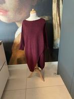 Bordeaux gebreide jurk XXL, Maat 46/48 (XL) of groter, Ophalen of Verzenden, Zo goed als nieuw, Rood
