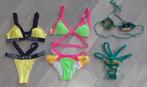 Nieuwe bikini's 3 paar bikini top + broekje zwemkleding mt S, Ophalen of Verzenden, Nieuw, Groen, Bikini