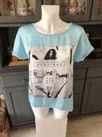 Leuk top van Bella Ragazza maat L, Maat 38/40 (M), Douwenmaat 8-3 Meppel, Info@again.nu, Blauw