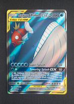 Magikarp & Wailord GX - Zeldzame Pokémonkaart!, Hobby en Vrije tijd, Verzamelkaartspellen | Pokémon, Ophalen of Verzenden, Zo goed als nieuw