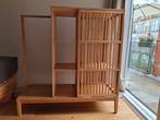 IKEA NORDKISA open kledingkast (lage variant) – bamboe, Ophalen, Zo goed als nieuw, 25 tot 50 cm, Minder dan 150 cm