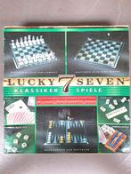 Lucky 7 - Zeer mooie glazen speelset - Bordspel, Hobby en Vrije tijd, Gezelschapsspellen | Bordspellen, Ophalen of Verzenden, Zo goed als nieuw