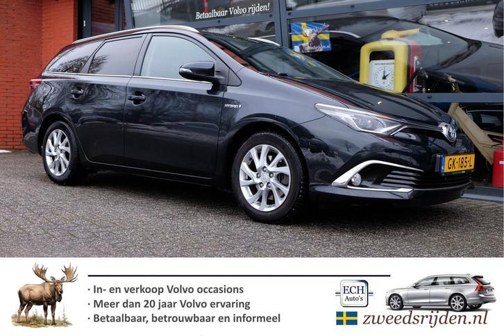 Toyota Auris Touring Sports VERKOCHT -- 1.8 Hybrid, 1/2 leer, Auto's, Toyota, Bedrijf, Auris, ABS, Achteruitrijcamera, Airbags
