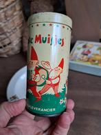 Broodbeleg  bewaar blikje gestampte muisjes Albert Heyn, Ophalen of Verzenden, Gebruikt, Overige, Overige merken