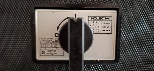 Holec Hoofdschakelaar 40A, 3 fasen + kast, Doe-het-zelf en Verbouw, Elektra en Kabels, Gebruikt, Overige typen, Ophalen of Verzenden