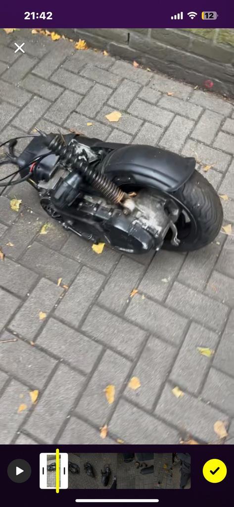 172cc skipper lx DD optie blok, Fietsen en Brommers, Scooters | Piaggio, Zo goed als nieuw, Overige modellen, Tweetakt, Ophalen