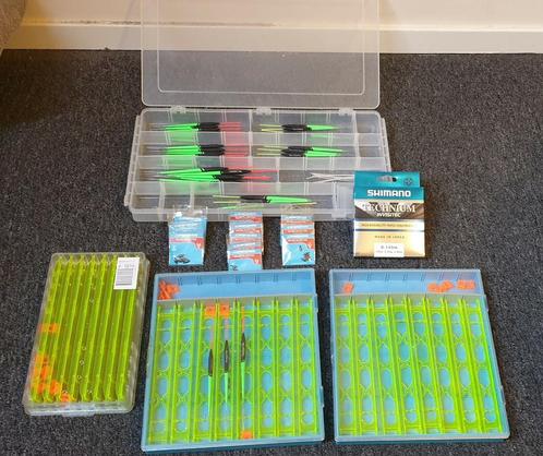 NIEUW!! 40 FRENKIES DOBBERS/CRESTA OLIVETTES/WINDERS/Lijn, Watersport en Boten, Hengelsport | Witvissen, Nieuw, Dobber of Lood
