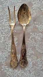 Vintage verzilverde slacouvert, Antiek en Kunst, Ophalen of Verzenden